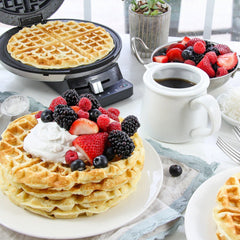 Round Classic Waffle Maker