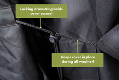 Heavy-Duty 60" Barbecue Grill Cover