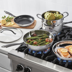 Radiant Pro Stainless with Brushed Titanium Finish 11-Pc Set