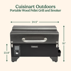 Portable Wood Pellet Grill and Smoker