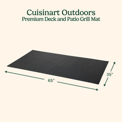 65” X 36” Premium Deck and Patio Grill Mat