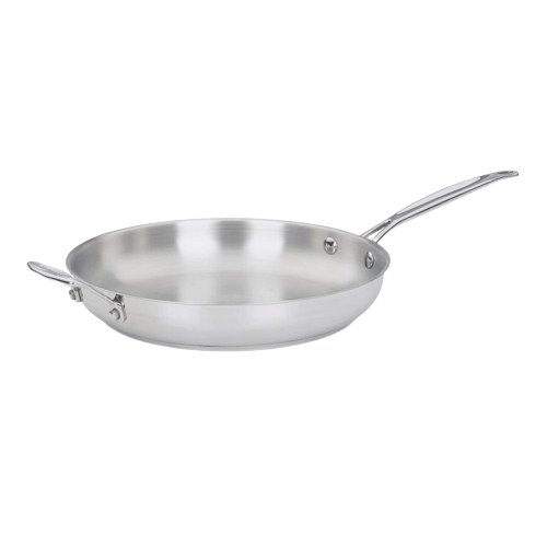 Chef's Classic™ Stainless 12'' Skillet with Helper Handle