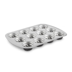 Chef's Classic™ Non-Stick 12-Cup Mini Fluted Cake Pan