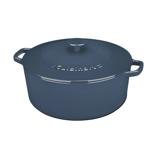 Chef’s Classic™ Enameled Cast Iron Cookware 7 Qt. Round Covered Casserole