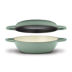 Chef's Classic™ Enameled 2-in-1 Cast Iron Multipurpose Set