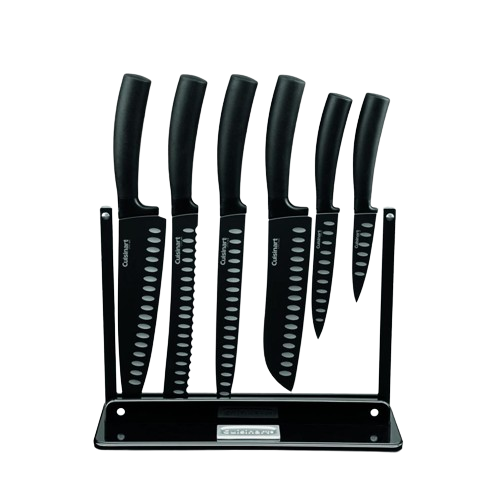 Nonstick Edge 7 Piece Knife Block Set