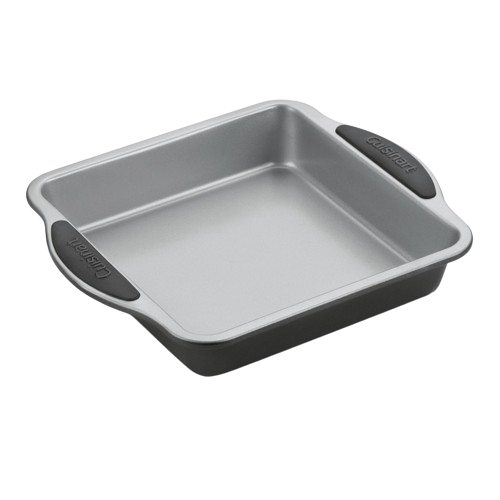 Easy Grip® Silicone Grip Nonstick  9" Square Cake Pan
