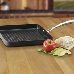 GreenGourmet® Hard Anodized 11" Grill Pan