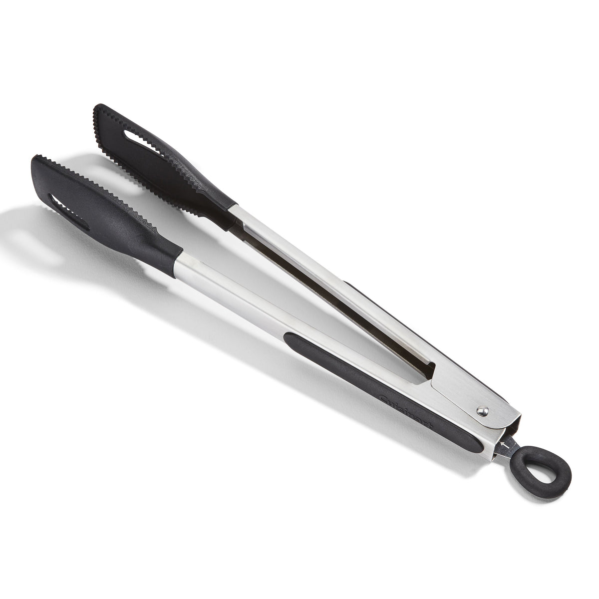 12"  Squared Head Silicone Tongs