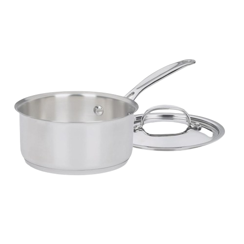 Chef's Classic™ Stainless 1 Qt.  Saucepan with Cover