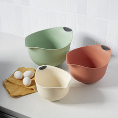 Set of 3 Mixing Bowls – Desert Matte