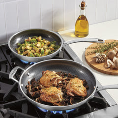 FusionPlus™ 2-Pk Skillets (10" & 12")
