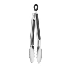 2pc Tong Set: 7" and 9" Stainless Steel Tongs